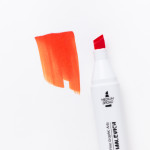 Маркер спиртовой Малевичъ GrafArt Brush, Оранжево-красный O103