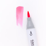 Маркер спиртовой Малевичъ GrafArt Brush, Розовый светлый P301