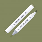 Маркер спиртовой Малевичъ GrafArt Brush, Серый зеленый 4 W204