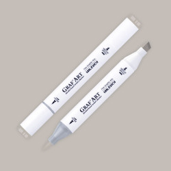 Маркер спиртовой Малевичъ GrafArt Brush, Серый теплый 3 W103