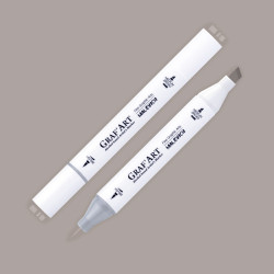 Маркер спиртовой Малевичъ GrafArt Brush, Серый теплый 5 W105