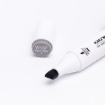 Маркер спиртовой Малевичъ GrafArt Brush, Серый теплый 7 W107