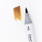 Маркер спиртовой Малевичъ GrafArt Brush, Сиена натуральная T507
