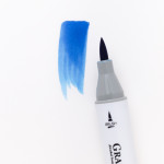 Маркер спиртовой Малевичъ GrafArt Brush, Синий кобальт B605
