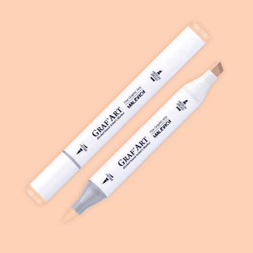 Маркер спиртовой Малевичъ GrafArt Brush, Телесный T101