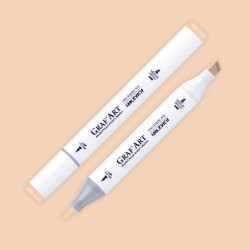 Маркер спиртовой Малевичъ GrafArt Brush, Телесный персиковый S208