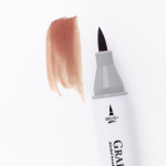Маркер спиртовой Малевичъ GrafArt Brush, Фундук T202