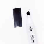 Маркер спиртовой Малевичъ GrafArt Brush, Черный