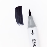 Маркер спиртовой Малевичъ GrafArt Brush, Черный