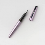 Ручка перьевая Малевичъ с конвертером, перо EF 0,4 мм, цвет: сиреневый перламутр
