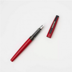 Ручка перьевая Малевичъ с конвертером, перо EF 0,4 мм, цвет: красный
