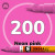 Маркер акриловый Molotow 200 Розовый (Neon pink) 1.5 мм