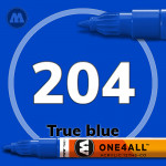 Маркер акриловый Molotow 204 Синий (True blue) 1.5 мм