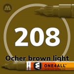Маркер акриловый Molotow HS-C0 208 Коричневый (Ocher brown light) 1.5 мм