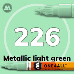 Маркер акриловый Molotow 127HS-CO 226 Металлик зеленый (Metallic light green) 1.5 мм