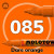 Маркер акриловый Molotow ONE4ALL 127HS 085 Оранжевый (Dare orange) 2мм