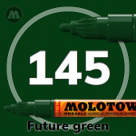 Маркер акриловый Molotow ONE4ALL 127HS 145 Темно-зеленый (Future green) 2мм
