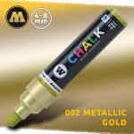 Маркер меловой Molotow CHALK 002 Золото (Metallic_gold) 4-8 мм