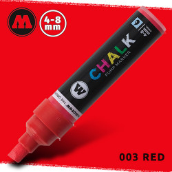 Маркер меловой Molotow CHALK 003 Красный (Red) 4-8 мм