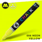 Маркер меловой Molotow CHALK 006 Неоновый желтый (Neon_yellow ) 4 мм