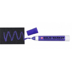 Маркер Solid на твердой основе цветной пурпурный стержень 12мм