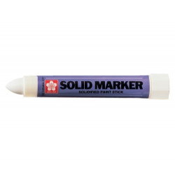 Маркер Solid на твердой основе цветной белый стержень 12мм