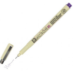 Ручка капиллярная Pigma Micron 0.5 (толщина линии 0.45мм) Фиолетовый