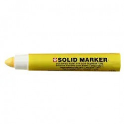 Маркер Solid для низких температур желтый стержень 12мм