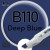 Двухсторонний маркер на спиртовой основе B110 Deep Blue (Глубокий синий) SKETCHMARKER