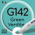 Двухсторонний маркер на спиртовой основе G142 Green Verditer (Зеленый Вердитер) SKETCHMARKER