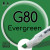 Двухсторонний маркер на спиртовой основе G80 Evergreen (Вечнозеленый) SKETCHMARKER