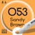 Двухсторонний маркер на спиртовой основе O53 Sandy Brown (Песок коричневый) SKETCHMARKER