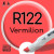 Двухсторонний маркер на спиртовой основе R122 Vermilion (Ярко-красный) SKETCHMARKER