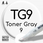 Двухсторонний маркер на спиртовой основе TG9 Toner Gray 9 (Тонированный серый 9) SKETCHMARKER