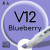 Двухсторонний маркер на спиртовой основе V12 Blueberry (Голубика) SKETCHMARKER