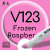 Двухсторонний маркер на спиртовой основе V123 Frozen Raspberry (Замороженная малина) SKETCHMARKER