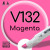 Двухсторонний маркер на спиртовой основе V132 Magenta (Пурпурный) SKETCHMARKER