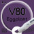 Двухсторонний маркер на спиртовой основе V80 Eggplant (Баклажан) SKETCHMARKER