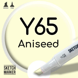 Двухсторонний маркер на спиртовой основе Y65 Aniseed (Анис) SKETCHMARKER