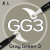 Маркер Sketchmarker BRUSH GG3 Gray Green 3 (Серо зелёный 3) Два пера: кисть и долото. На спиртовой основе