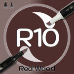 Маркер Sketchmarker BRUSH R10 Red Wood (Красное дерево) Два пера: кисть и долото. На спиртовой основе
