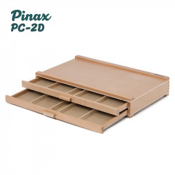 Органайзер PC-2D Pinax для пастели и карандашей, 2 лотка, бук