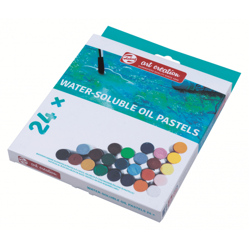 Набор водорастворимой масляной пастели Art Creation 24 цвета в картонной упаковке