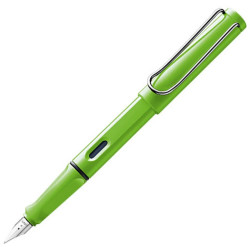 Ручка перьевая LAMY 013 safari, Зеленый, EF