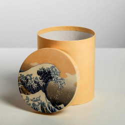 Коробка подарочная «Искусство» Хокусай, 14x16 см